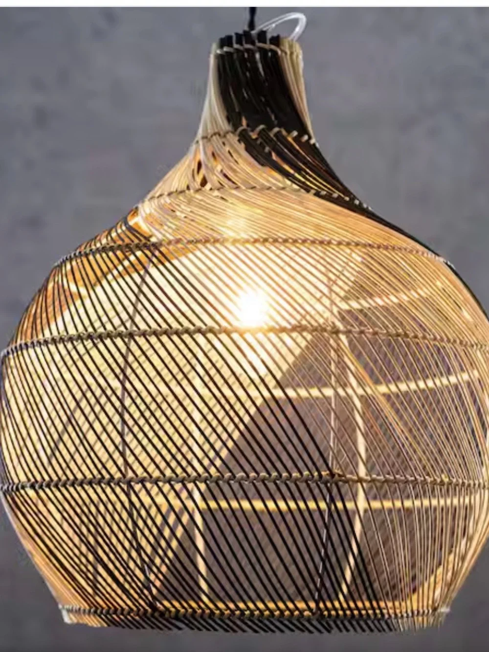 Elle 1-Light Modern Coastal Pendant Light